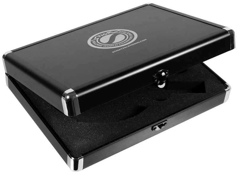 STIGA Batwallet Deluxe Aluminum Case Black